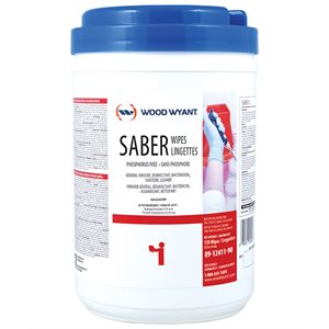 Saber Disinfectant wipes 