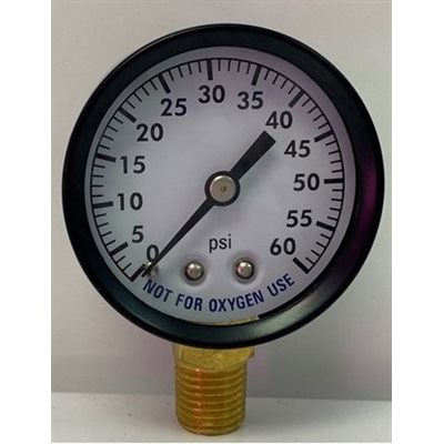 Pressure gauge 0-60 PSI